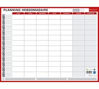 PLANNING HEBDO & ANNUEL CIVIL 32X42 cm BOUCHUT