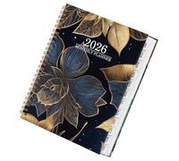 Planning hebdomadaire 2026, écriture fluide | Calendrier à fleurs semainier pour la maison, le bureau, la salle de classe, l'étude, le travail, les enseignants, les étudiants, la famille, Noël, un