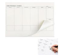 Planning Hebdomadaire, Weekly Planner, Agenda To Do List Bloc Note, Planificateur Mensuel Calendrier Planning To Do List Tableau, Agenda Hebdomadaire, Détachez les Choses à Faire, 50 Feuilles