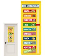 Planning horaire de poche | Calendrier avec cartes d'activités, outils pédagogiques pour l'organisation visuelle et la gestion pour les écoles maternelles