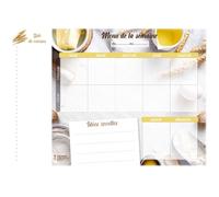 Planning magnétique Mes menus et ma liste de course