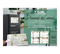Planning Menus Magnetique + Liste De Courses A4