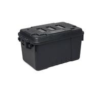 Plano Malle de Rangement Militaire résistante Small Noir Organisateur de Coffre robuste, Empilable, Durable, Coffre de l'armée, Coffre de rangement extérieur Chasse ou stockage à domicile