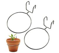 Plant Wall Mount Wall Mounted Plant Holder 2 Pieces Flower Pot Ring Hanger