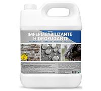 PLANTAWA Imperméabilisant hydrofuge, transparent, 5 L, invisible, protection totale, ne génère pas de film, pour façades, couvertures, carreaux, béton, terrasses, toits. Répulsif à l'eau