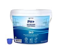 Plantawa pH Plus Piscine 2kg | Correcteur de pH en Poudre pour Piscines et Spas | Régulateur de pH Piscine Automatique | Augmente Le pH Rapidement | Sûr et Facile à Utiliser