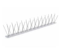 PLANTAWA Pics Anti Pigeons 50 cm Pack 20 - Protection Anti Oiseaux pour Balcon, Toiture, Rebords et Clôtures, Dispositif Dissuasion Pigeons et Oiseaux, Installation Extérieure