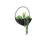 Atmosphera – Plante à suspendre avec pot en métal – Noir