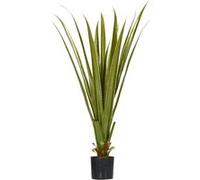 Plante artificielle - HOMCOM - type agave en pot 16 feuilles grand réalisme décoration intérieur extérieur - plastique - 90 cm