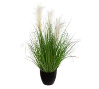 Plante Artificielle Bouquet Herbes dans Un Pot H 70 cm - Atmosphera