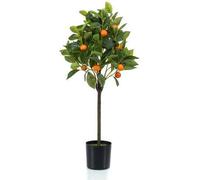 Plante artificielle Citrus Sinensis - Oranger - 75cm - Arbre artificiel de