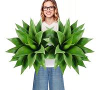 Plante artificielle d'arbre de dragon, grand arbre de dragon artificiel résistant aux UV en pot, convient à la décoration intérieure et extérieure, plante tropicale succulente, décoration végétale d'i