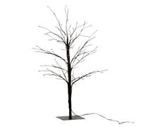 Plante Artificielle Déco LED Arbre Nu 57cm Noir