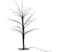Plante Artificielle Déco LED Arbre Nu 57cm Noir