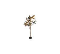 Plante artificielle en PVC et synthétique vert, feuillage réaliste, H170 - Woood, Rubber - 106x63x170 cm