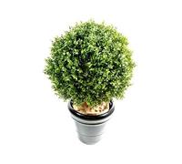 Plante artificielle haute gamme Spécial extérieur / Buis artificiel boule UV - Dim : H.88 x D.70 cm