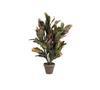 MICA Decorations Plante décorative Croton Vert PVC (73 x 40 cm)