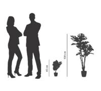 Plante artificielle 'monstera', hauteur: 450 mm