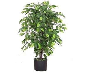Plante artificielle noire de 90 cm