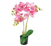 Plante Artificielle Orchidée Réaliste Rose 60 cm