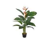 Plante artificielle Strelitzia avec pot Rouge 100 cm