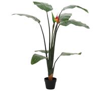 Plante artificielle Strelitzia vidaXL, verte, 70 x 18 x 155 cm