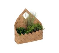 - Plante artificielle suspendue avec panier en fibre de bambou JIKA - Jika