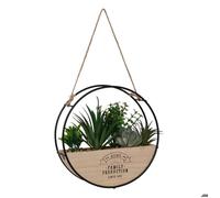 Plante artificielle suspendue ""Krist"" D20cm - Atmosphera Créateur d'intérieur