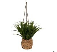 Plante artificielle suspendue ""Moda"" H27cm - Atmosphera Créateur d'intérieur