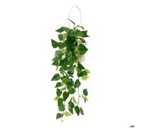 Atmosphera Plante artificielle suspendue Poolside Pot céramique 82 cm Beige