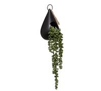 Plante Artificielle Suspendue Tropique 50cm Noir