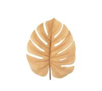 Plante artificielle Tige de monstera Present Time Marron 25,4x61 cm