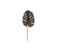 Plante artificielle Tige de monstera Present Time Noir 25,4x61 cm