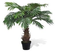 vidaXL Palmier Cycus Artificiel avec Pot, Fausse Plante, Arbre Artificiel, Plante Artificielle, Décoration de Salon Maison Intérieur