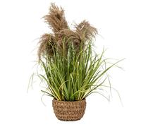 Plante Herbe Artificielle en Pot Maxime 80cm Vert