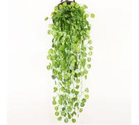 Plante suspendue - XVX - Lierre artificiel - 90 cm - 2 pièces - Décoration murale jardin