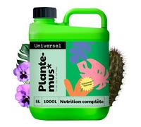 PLANTEMUS Engrais Universel Liquide Plantes d'Intérieur d'Extérieur, Fleurs, Arbres, Arbustes, Fertilisant Nutritionnel Qualité Professionnelle, 5 L