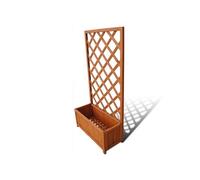 Plantenbak met klimrek 70x30x135 cm41298