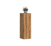 vidaXL Supports pour plantes Chêne Artisan 33x33x100 cm Bois d'ingénierie 2 pièces