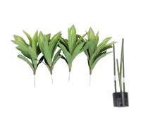 Plantes artificielles Dracaena d'intérieur, Grand Arbre en Soie de Yucca en Pot en matériau ABS PU, Arbres artificiels Parfaits pour la décoration de la Maison, du Bureau et comme (150 cm)