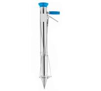 Planteur de semis Manuel en Acier Inoxydable, bulbe à Long Manche, Outils for légumes, semoir agricole, Transplantation de Jeunes Arbres