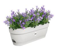 Elho Balconnière VIBIA Campana – 50 cm – Blanc soie