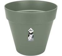 Elho Pot de fleurs Loft Urban Rond - Plastique - Réservoir - Ø50 cm - Vert pistache