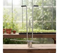 Plantoir à Bulbes Robuste Transplanteur, 5 Cm | En Métal, Plantoir avec Poignée, Ergonomique, pour Jardin, Jardiniers, Maraîchers