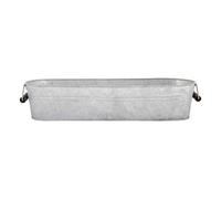 Plantoir ovale en zinc