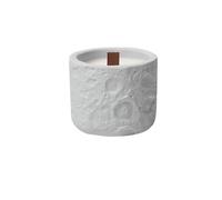 PLAOEGCN Tasse de Bougie Lune en Ciment, Pot parfumée for Chambre à Coucher, Salon et Ornement Maison 1 pièce(C)