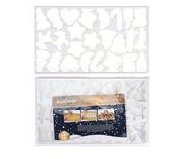 PLAQUE 25 EMPORTE-PIÈCES BISCUITS NOËL 37X22CM