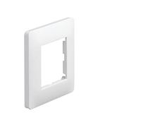 Hager Plaque WE403 3 postes 71 Blanc