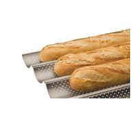Plaque 4 baguettes perforée 38 x 33 cm Ibili