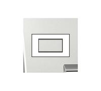 Plaque 4 Modules Bticino Living Light Air Perle Blanche G